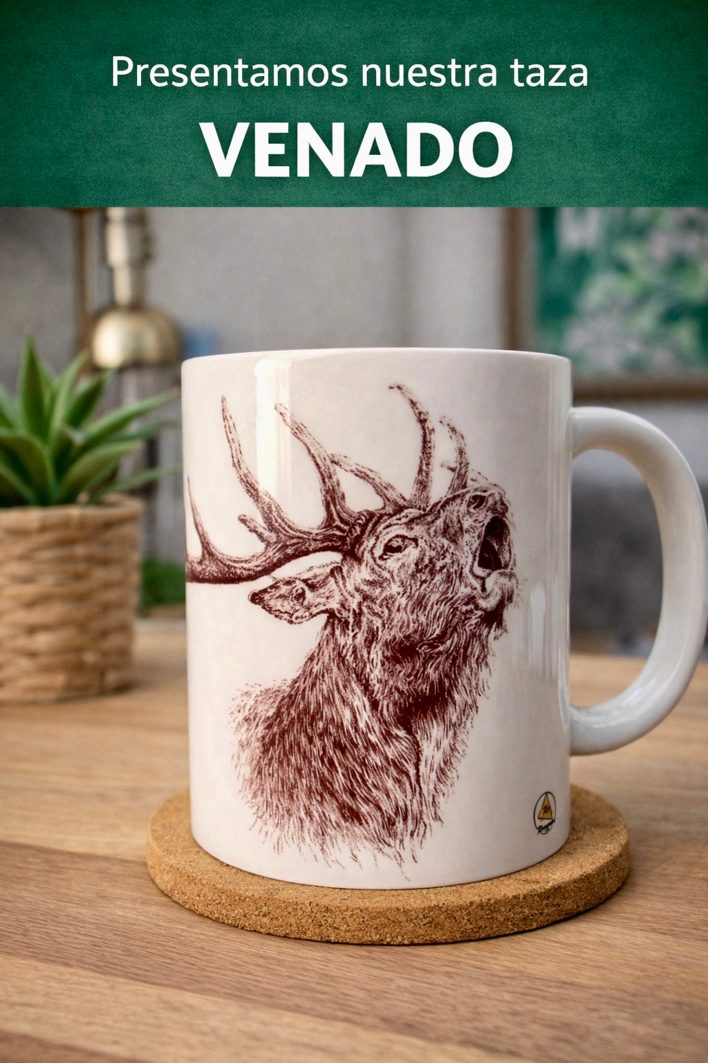Taza Personalizada con diseño Exclusivo - Venado