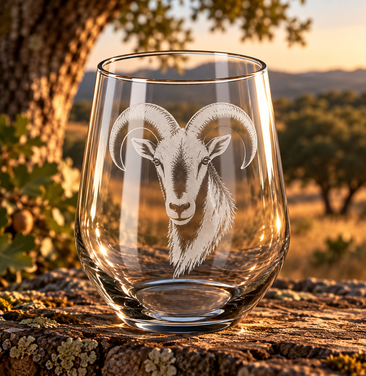 Vaso de Arrui Grabado a Láser 45 cl | Regalo de Caza