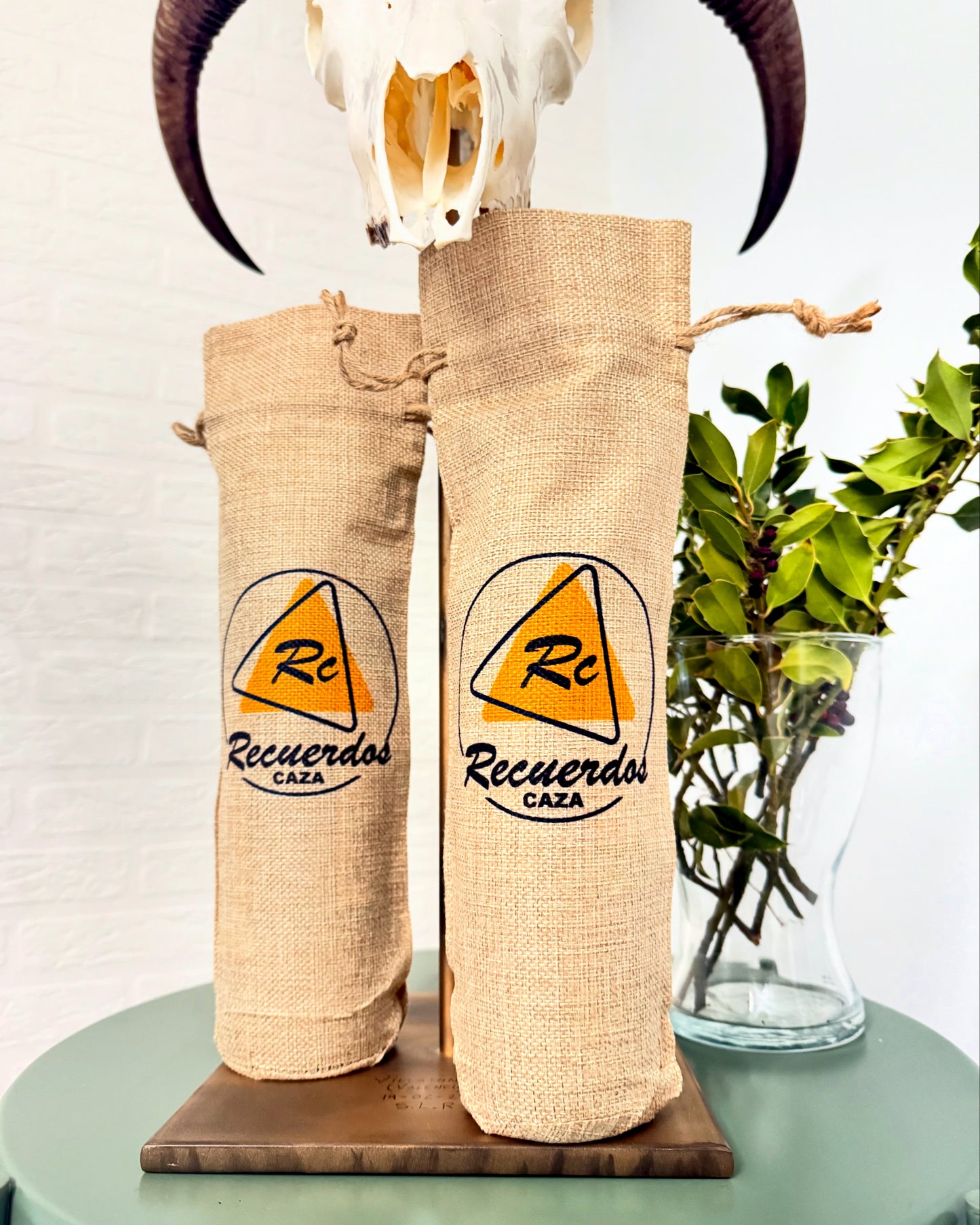 Bolsas para botellas.