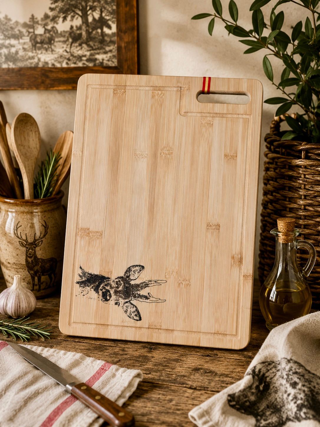 Tabla de Corte Personalizada de Corzo