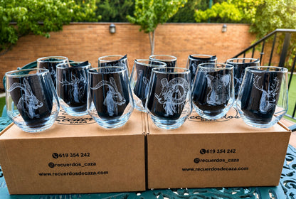 Vasos de Caza Grabados – 45 cl