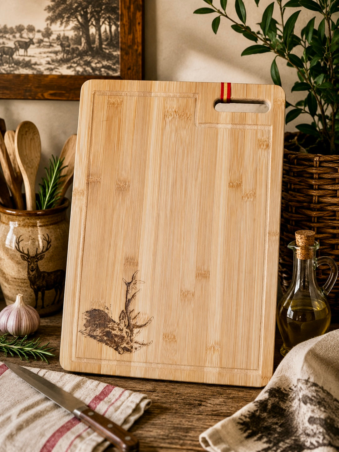 Tabla de Corte Personalizada de Venado
