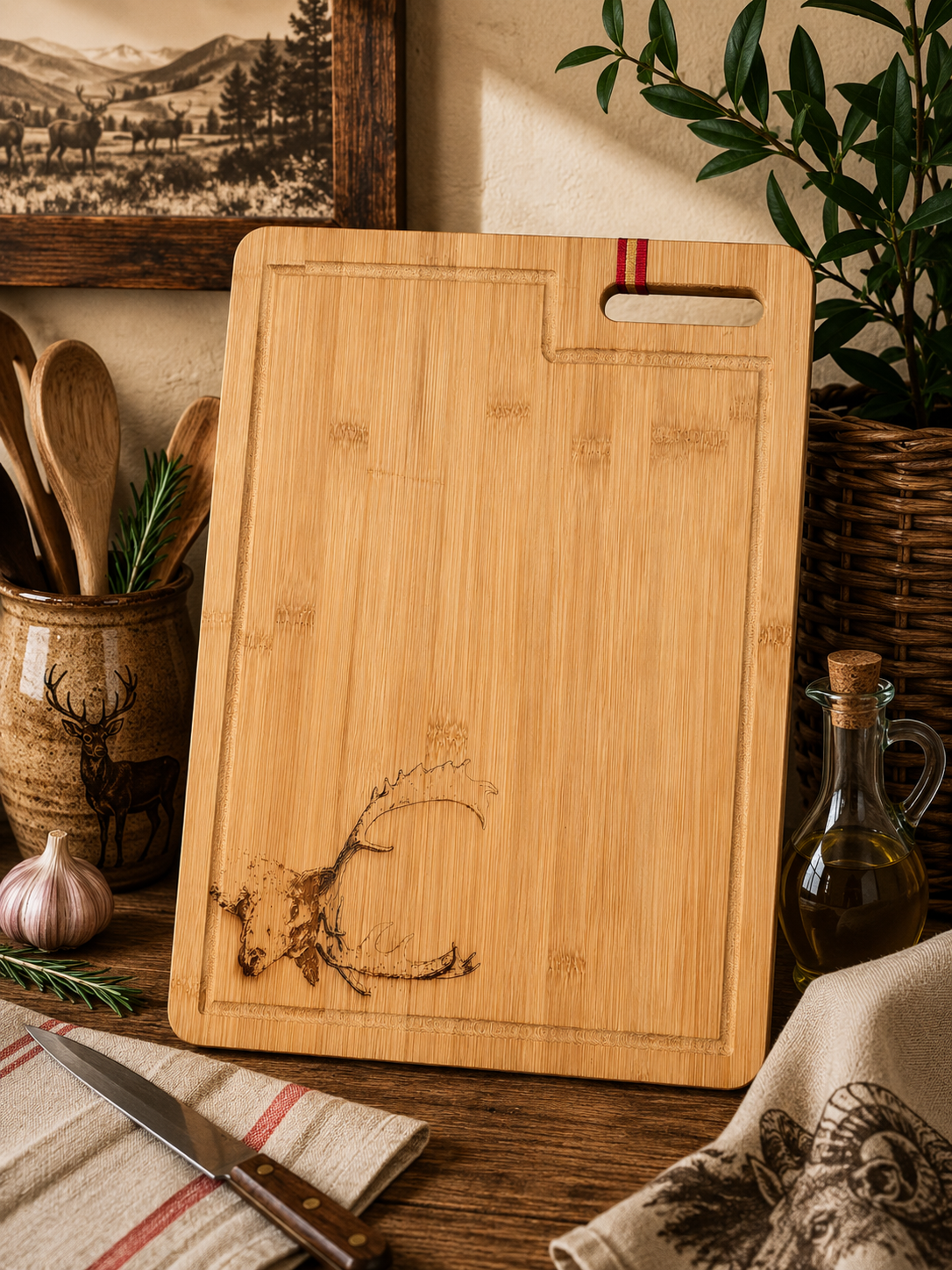 Tabla de Corte Personalizada de Gamo
