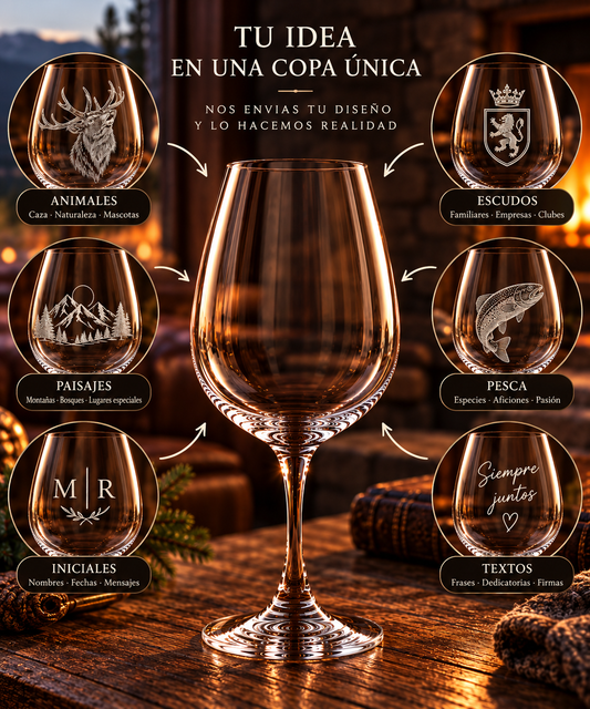 Copa de Vino Personalizada - 68cl.