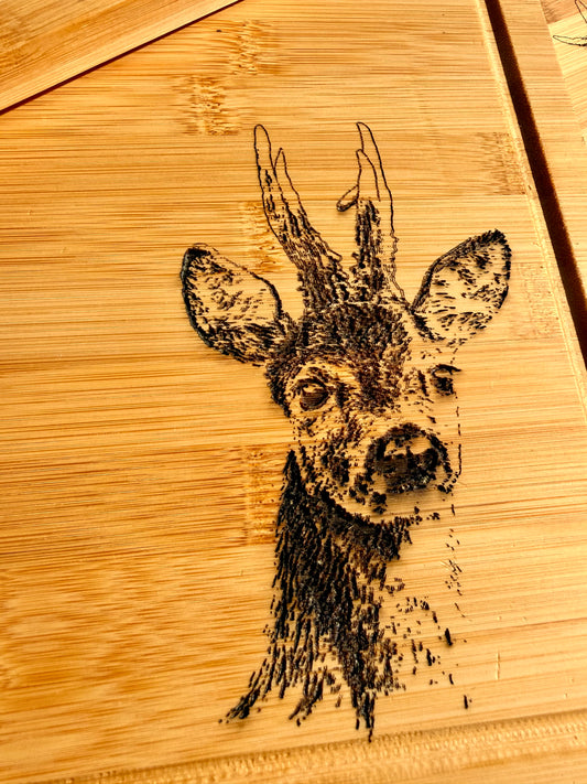 Tabla de Corte Personalizada de Corzo