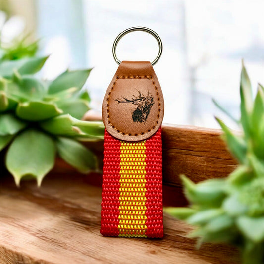 Llavero de España grabado - Venado