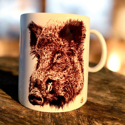 Taza Personalizada con diseño Exclusivo - Jabalí