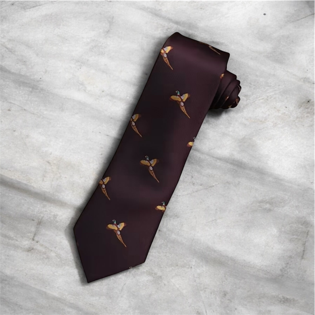 Corbata de corte Cinegético Marrón