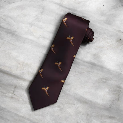 Corbata de corte Cinegético Marrón