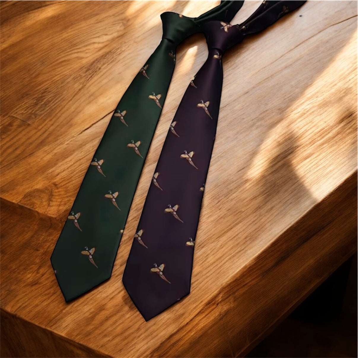 Corbata de corte Cinegético Marrón